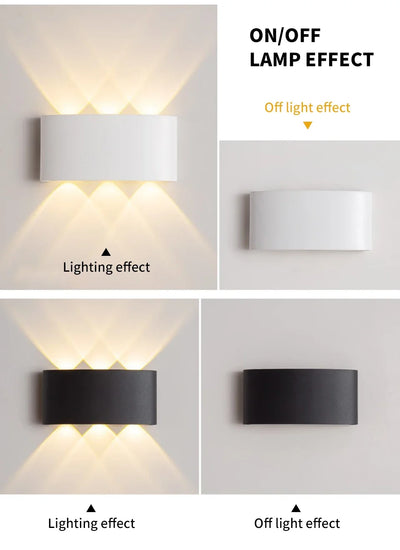 Waterproof LED Wall Lamp for Outdoor and Indoor Use - Smarsty