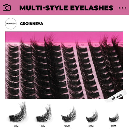 DIY Faux Mink Eyelash Extension Kit with Bond and Seal - Smarsty