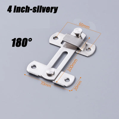 Sliding Barn Door Latch Sliding Right Angle Door Latch Door Bolt Wine Cooler Closet Window Door Latch Plug Baby Safety Latch - Smarsty