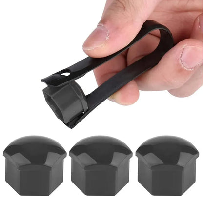 Car Wheel Nut Caps Hub Screw Covers 17/19/21mm Dust Proof - Smarsty