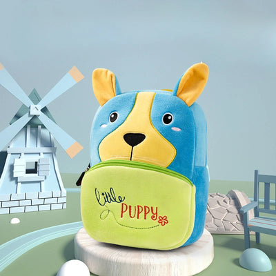 Plush Kindergarten Backpack Anti Lost Cute Design Kids - Smarsty