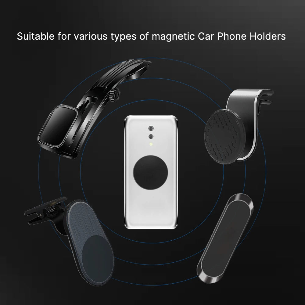 Magnetic Car Phone Holder Metal Plate For Smartphone - Smarsty