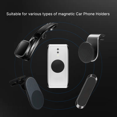 Magnetic Car Phone Holder Metal Plate For Smartphone - Smarsty
