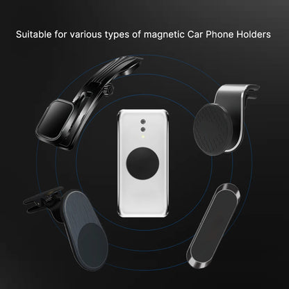 Magnetic Car Phone Holder Metal Plate For Smartphone - Smarsty