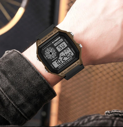 Waterproof Luminous Digital Sports Watch for Men and Women - Smarsty
