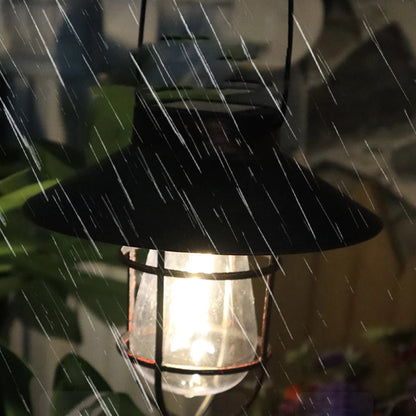 Vintage Solar Lantern Lamp for Outdoor Garden Lighting - Smarsty