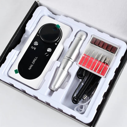 Rechargeable Electric Nail Drill Machine with High Speed - Smarsty