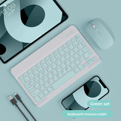 Magnetic Tablet Keyboard for Tablets Bluetooth Rechargeable - Smarsty