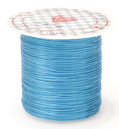 Strong Elastic Beading Cord 1mm 10m Durable Stretch - Smarsty