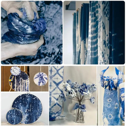 10g Powder Dye Fabric Dyes Textile Dyeing Garment Tie Dyeing Cotton Nylon Multifunctional Pigment For Old Clothes Refurbishment - Smarsty