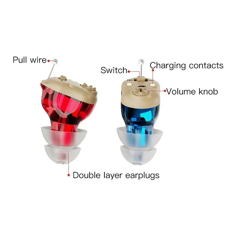 2024 Affordable Rechargeable Wireless Hearing Aids - Smarsty