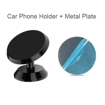 Magnetic Car Phone Holder With GPS Mount For Easy Access - Smarsty