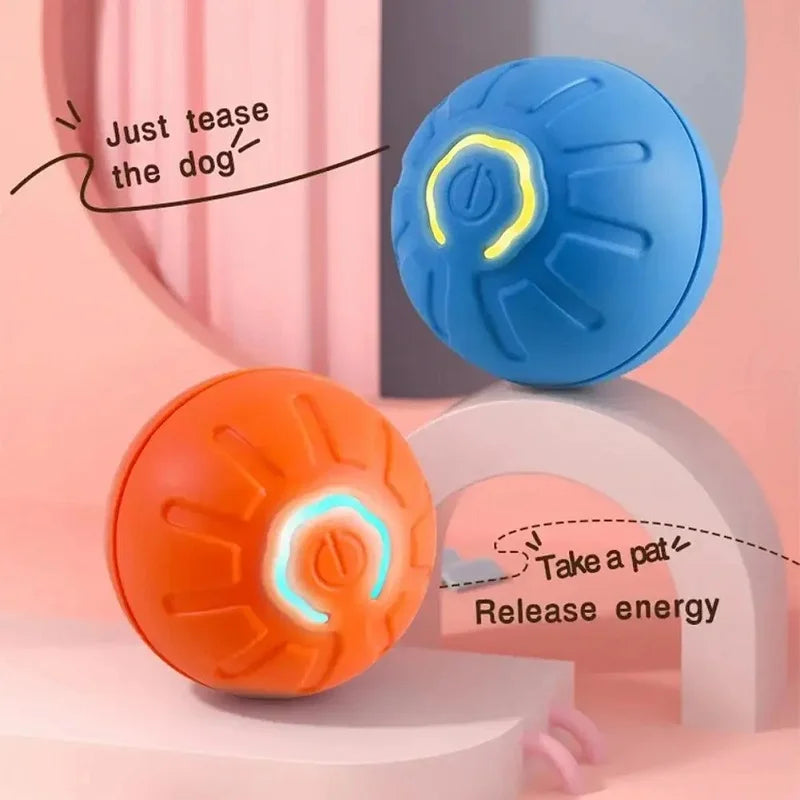 Automatic Moving Dog Toy Ball for Interactive Play - Smarsty