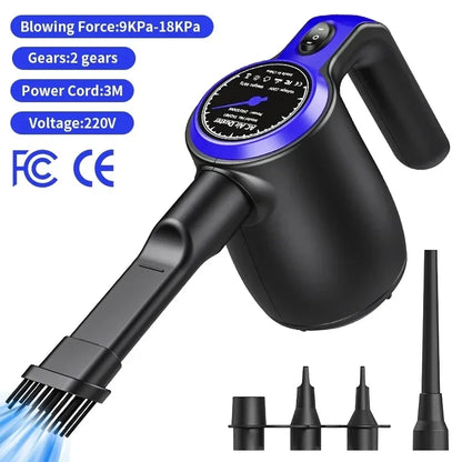 500W Electric Air Duster For PC Keyboard Cleaning Power