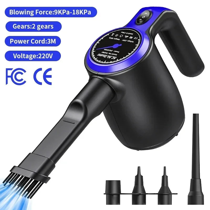 500W Electric Air Duster For PC Keyboard Cleaning Power
