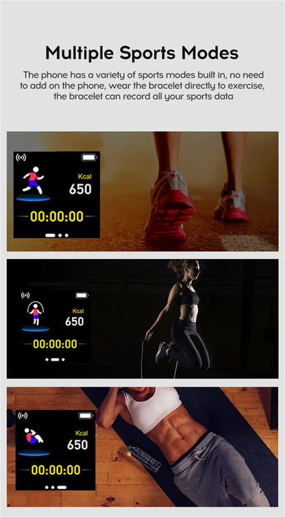 Smart Watch Fitness Tracker with Heart Rate Monitor - Smarsty