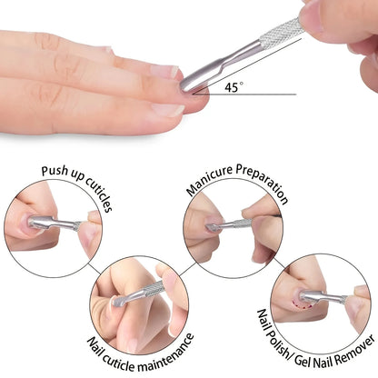 Stainless Steel Cuticle Scissors for Perfect Nail Care - Smarsty