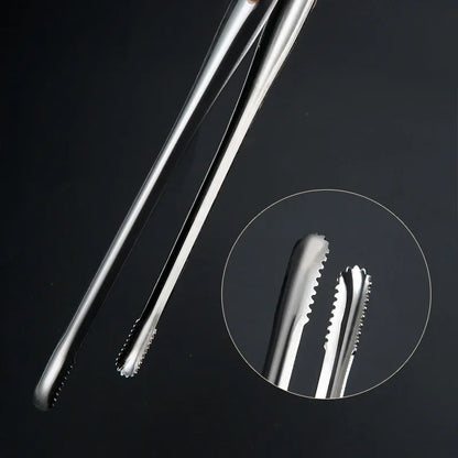 Stainless Steel BBQ Tongs With Non-Slip Grip - Smarsty