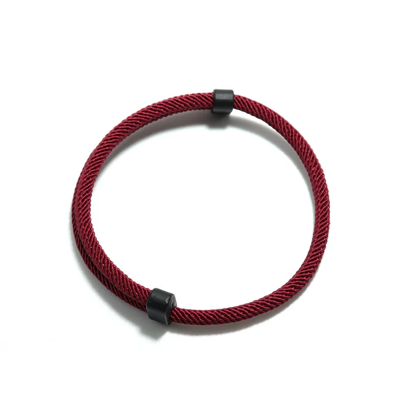 Trendy Adjustable Red Bracelet for Couples and Lovers - Smarsty