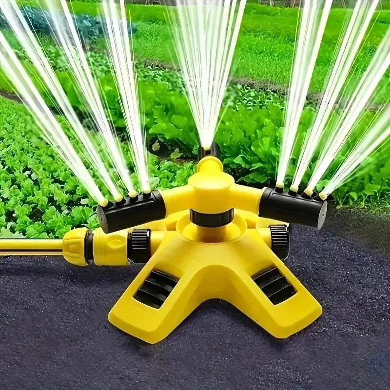 360 Degree Rotating Lawn Sprinkler for Large Area Irrigation - Smarsty