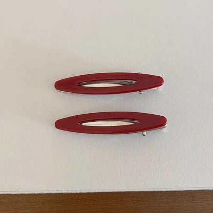 Colorful Acetate Hair Clips Set for Stylish Women - Smarsty