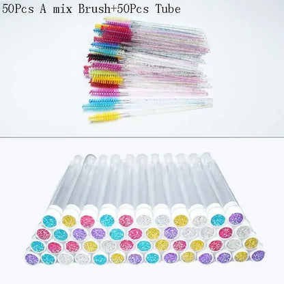 Reusable Eyelash Mascara Wands with Container for Easy Application - Smarsty