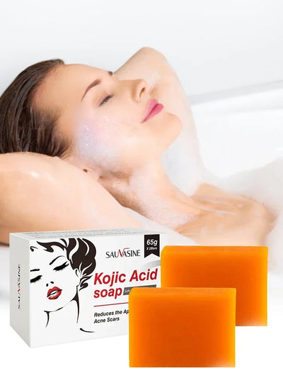 Handmade Kojic Acid Soap for Brightening Skin Exfoliation - Smarsty