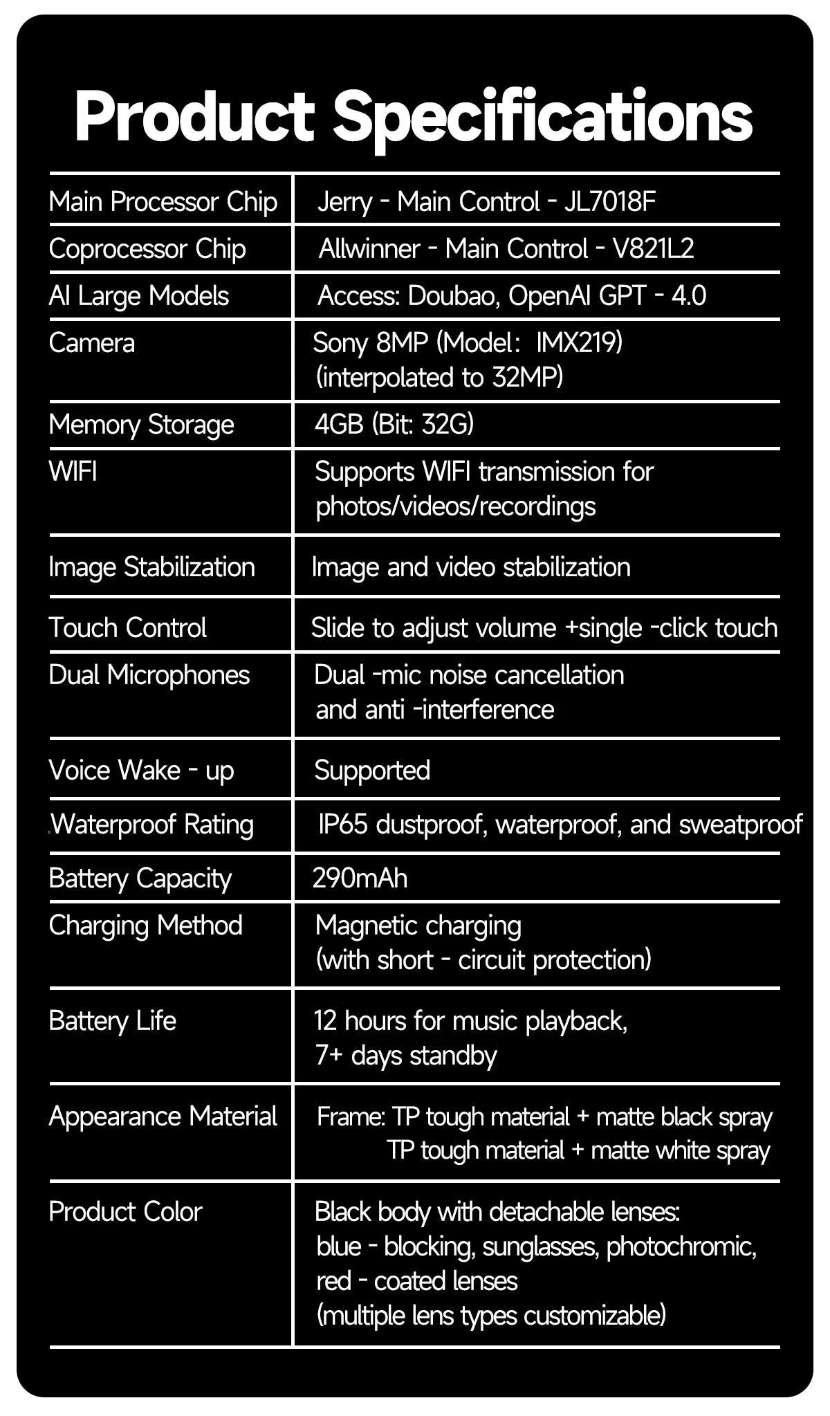 New 800W Camera AI Glasses Men Color-Changing Smart Translation Glasses Photo Video Recording Waterproof Call Smart Sunglasses - Smarsty