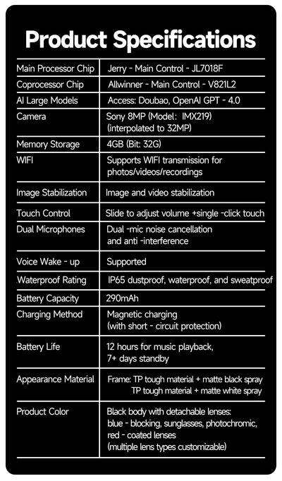 New 800W Camera AI Glasses Men Color-Changing Smart Translation Glasses Photo Video Recording Waterproof Call Smart Sunglasses - Smarsty