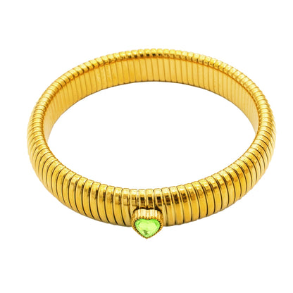 Waterproof Vintage Gold Plated Stainless Steel Bracelet - Smarsty