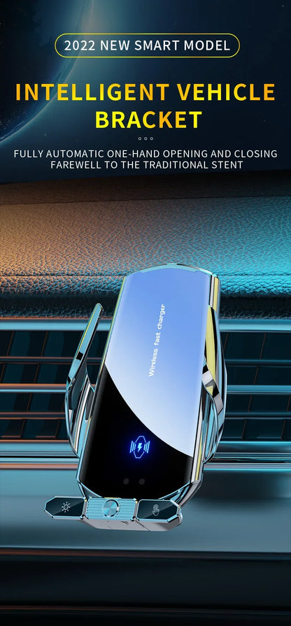 Magnetic Car Mount Wireless Charger Air Vent Holder - Smarsty
