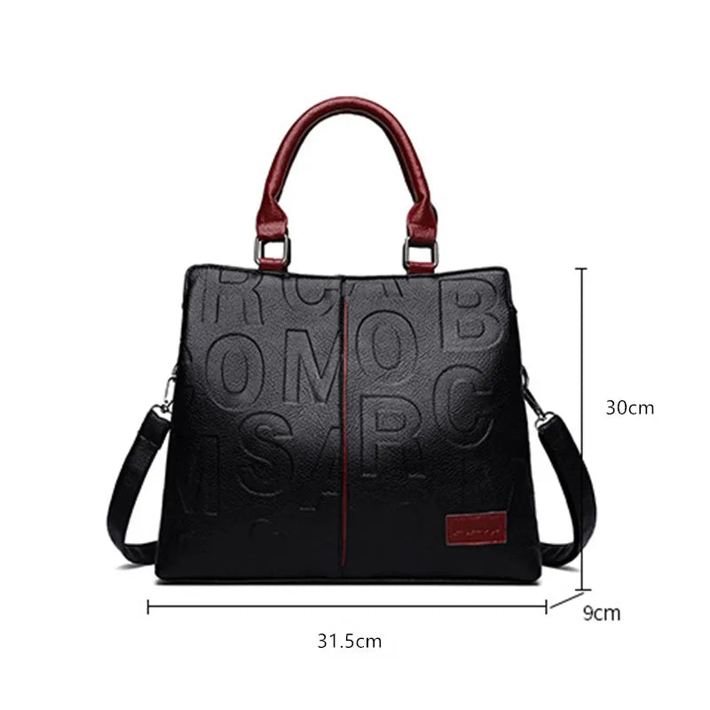 PU Leather Crossbody Bag For Women Large Capacity Travel - Smarsty