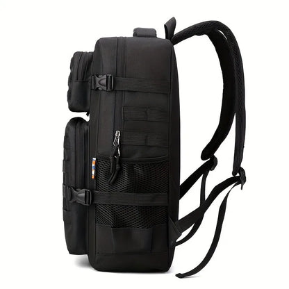 Tactical Backpacks Men's Camouflage Backpack, Hiking And Camping Backpack, LargeCapacity Multi-layer Outdoor Sports Backpack - Smarsty