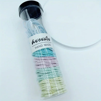 100Pcs Elastic Hair Ties Non Slip Seamless All Match Rings - Smarsty