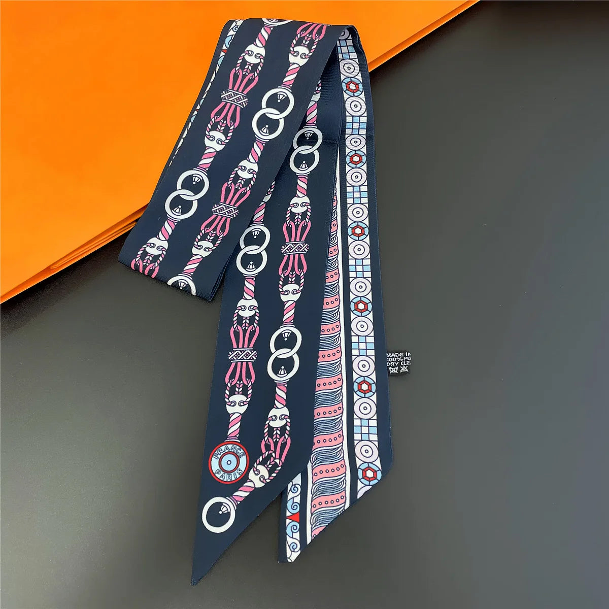 Women Long Scarf and Hair Tie Multifunctional Bandana - Smarsty