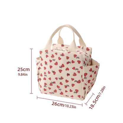 Insulated Lunch Bag Leakproof Large Reusable For Two - Smarsty