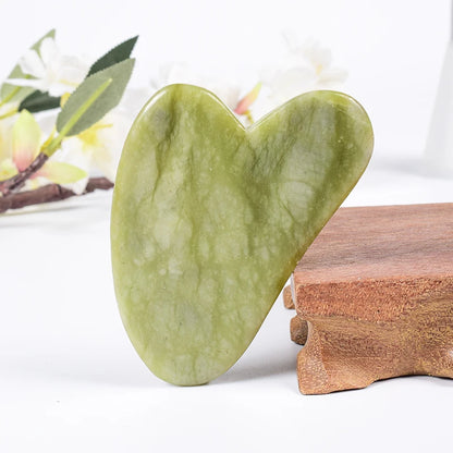 Natural Jade Gua Sha Scraper for Glowing Skin - Smarsty