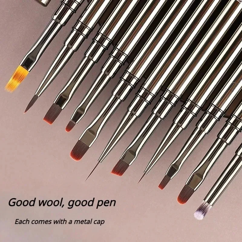 Professional Nail Art Liner Brushes for Precision Designs - Smarsty