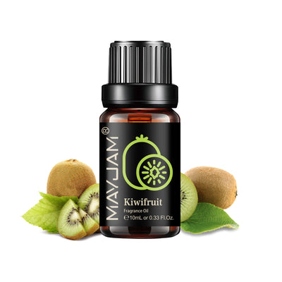 MAYJAM Fruit Essential Oil 10ml Cherry Banana Papaya Grape Litchi Guava Kiwifruit Pear Fig Fragrance Oil for Diffuser Candle - Smarsty