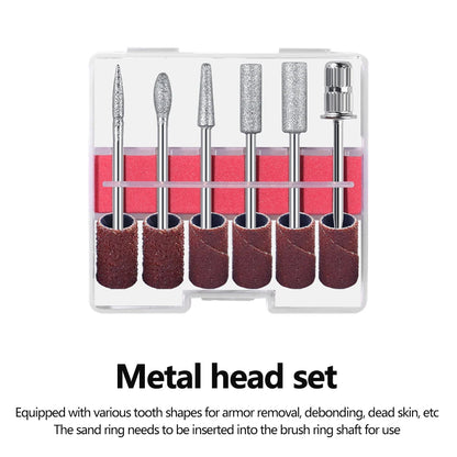 Portable Electric Nail Drill Kit for Manicure and Polishing - Smarsty