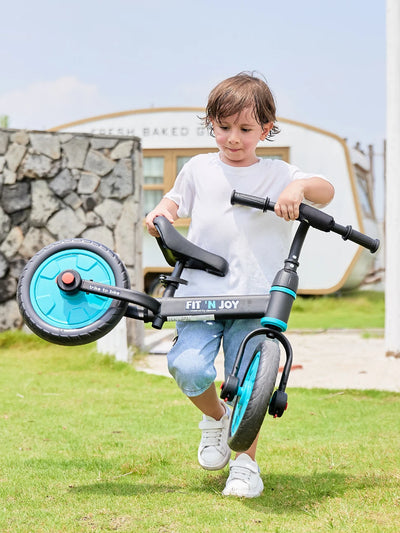 UBRAVOO Fit 'n Joy Beginner Toddler Training Bicycle for Boys Girls 2-4, 4-in-1 Kids Balance Bike with Pedals & Training Wheels - Smarsty
