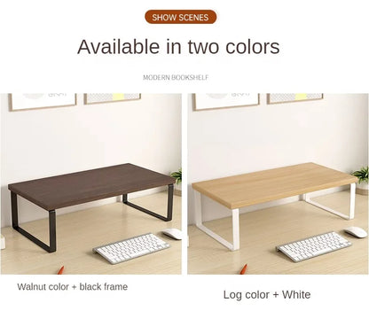 30/40/50cm Monitor Raised Shelf Office Laptop Bracket Desktop Computer Stand Desktop Rack Home Storage Holders Organizer by Smarsty