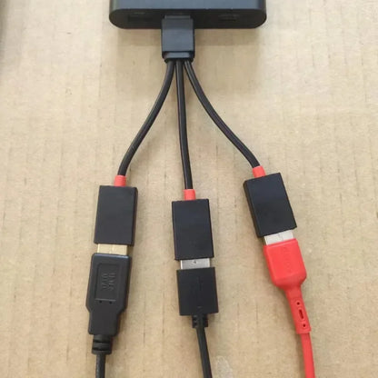 Car USB Hub 1 In 2 Out Charging Cable CompactLight