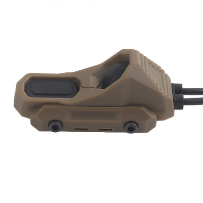 AXON PEQ Laser Pushbutton Dual Button Remote Activation Pressure Switch for SF Flashlight Laser Pointer Comb