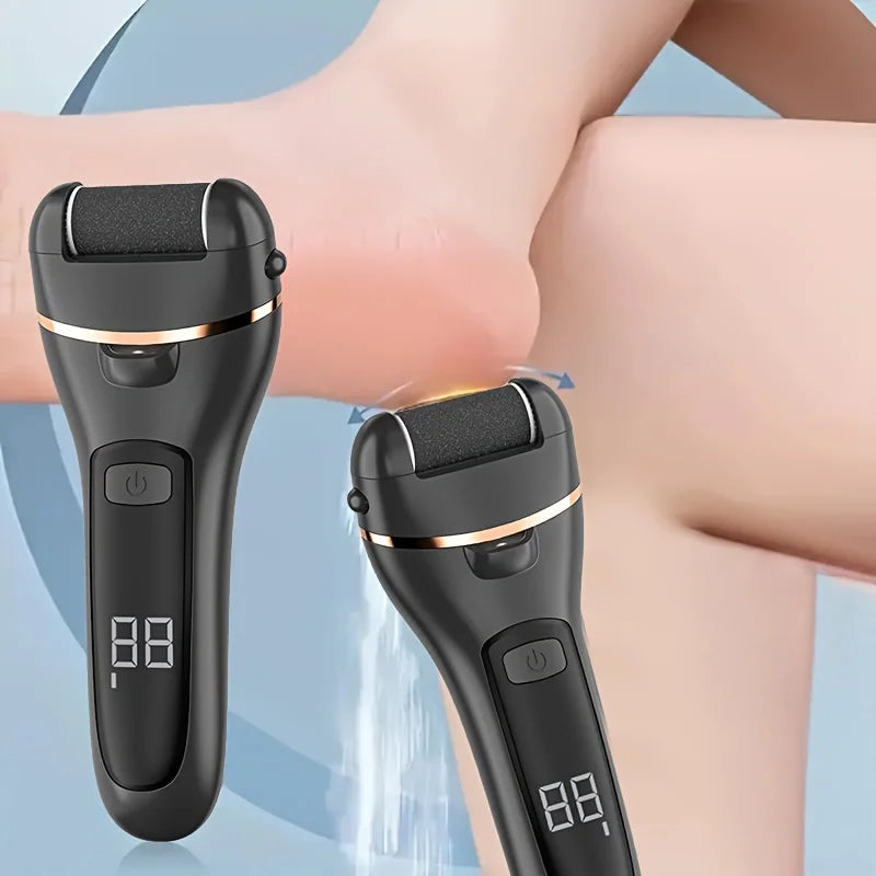 Rechargeable Electric Foot Grinder - USB Powered Callus Remover with Adjustable Speeds, for Men & Women's Pedicure and Self-Care - Smarsty