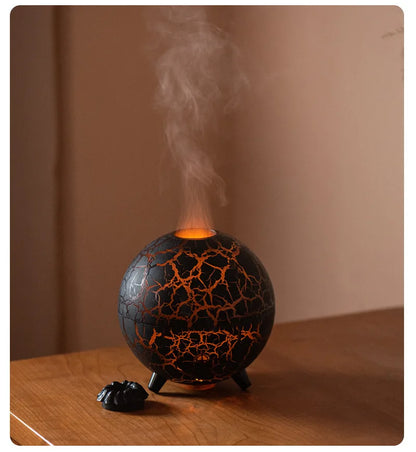 Colorful Atmosphere Lamp USB Humidifier with Essential Oil Diffuser - Smarsty