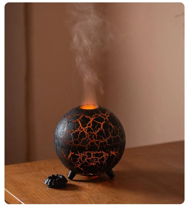 Colorful Atmosphere Lamp USB Humidifier with Essential Oil Diffuser - Smarsty