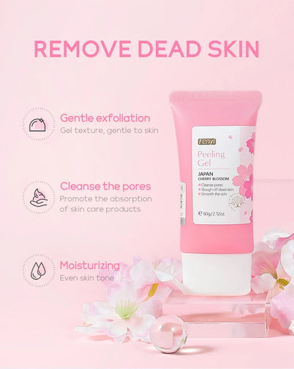 Sakura Deep Cleaning Exfoliating Gel for Radiant Skin - Smarsty