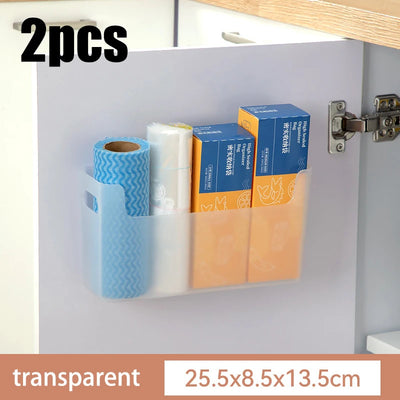 Non Perforated Cling Film Rack for Kitchen Organization - Smarsty