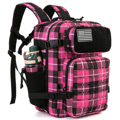 25L Tactical Backpack Outdoor Bag for Fitness MOLLE Backpack GYM For Women/Men EDC Hiking Survival Rucksack Witch Bottle Holder by Smarsty